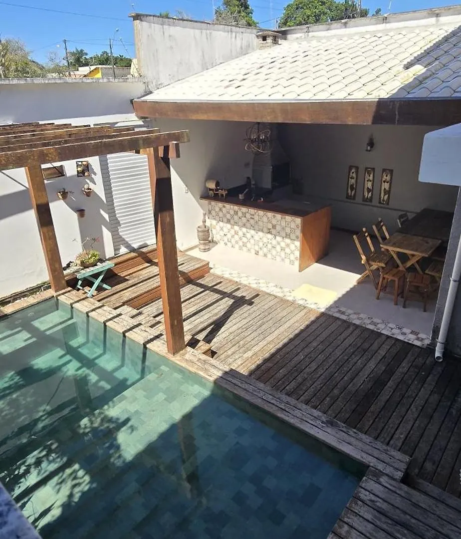 Hébergement de vacances Casa Beija Flor - 03 Quartos Com Suite, Piscina E Area De Churrasco, Luxo Totalmente Privativa Porto Seguro